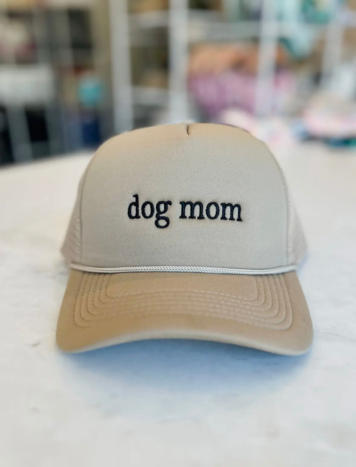 "dog mom" Trucker Hat