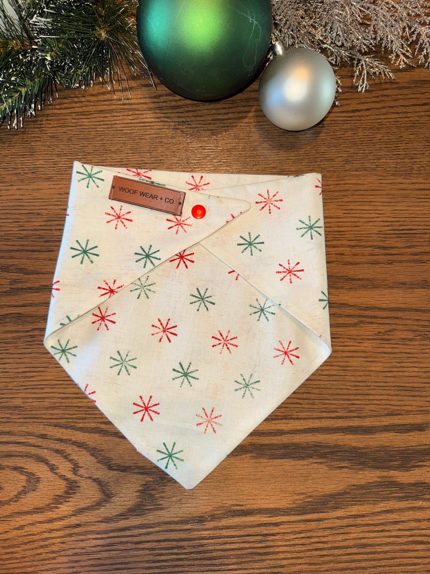 Modern Snowflake Bandana