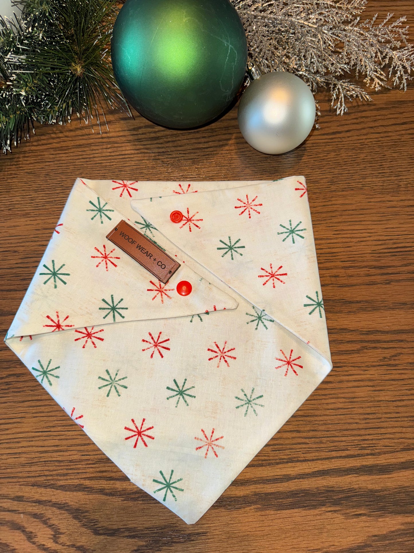 Modern Snowflake Bandana