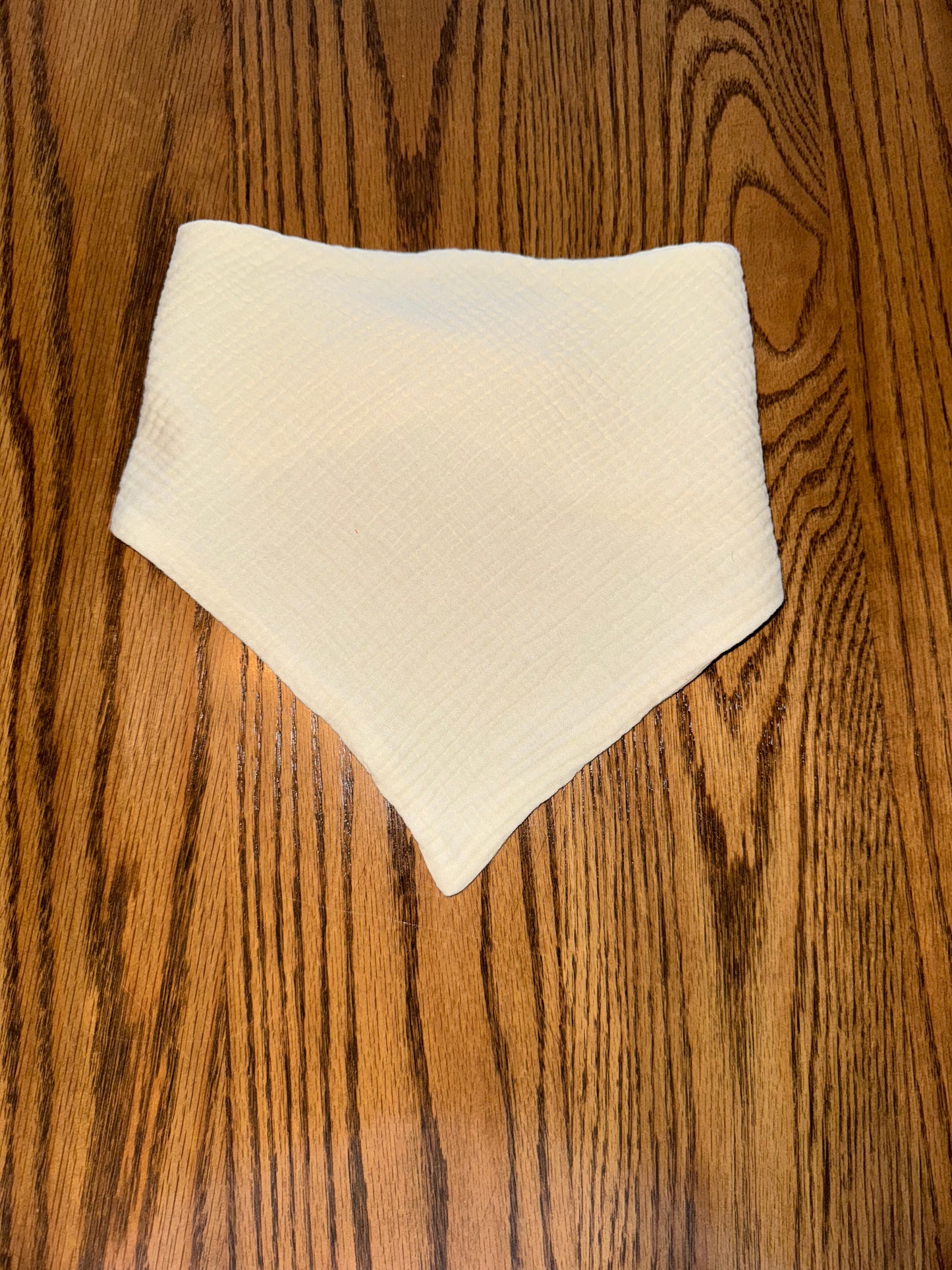Warm White Spring Bandana